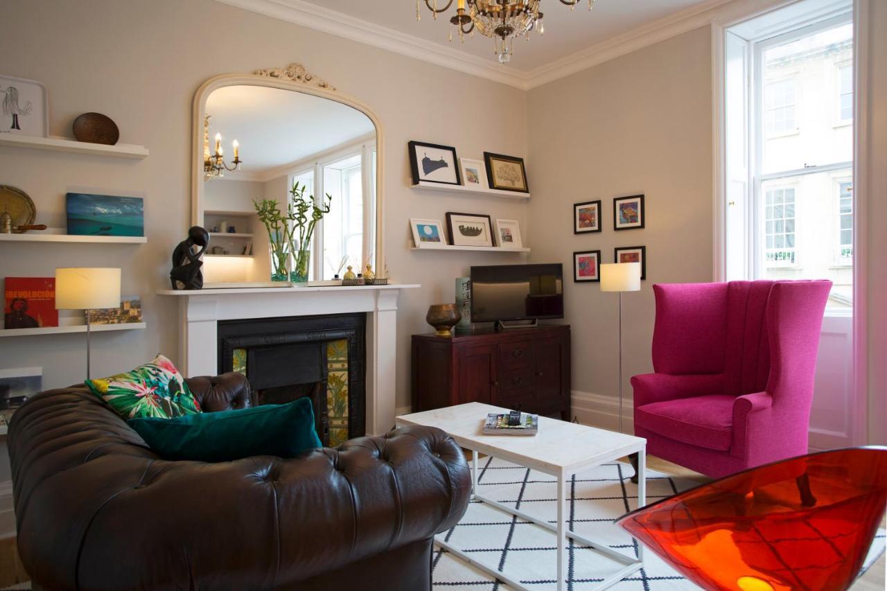 1 Bed Georgian Apartment In Bath City Centre Exterior photo